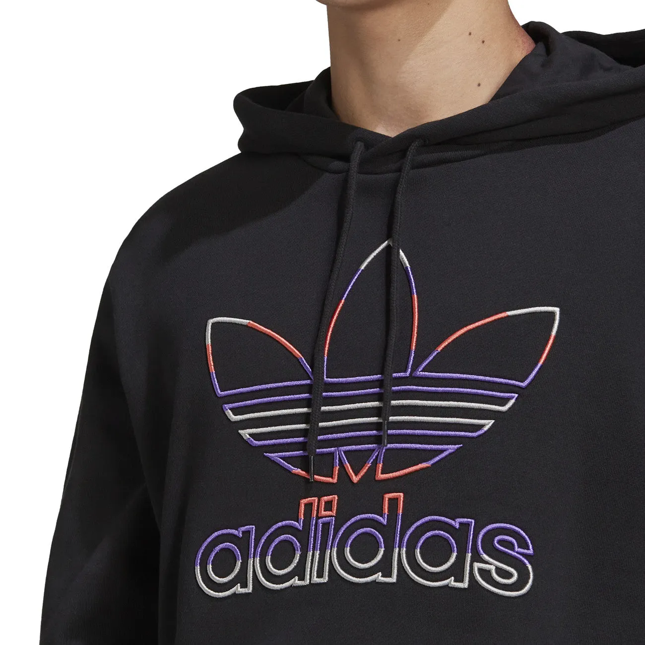 adidas Trefoil Series Hoodie 3 Herren Black