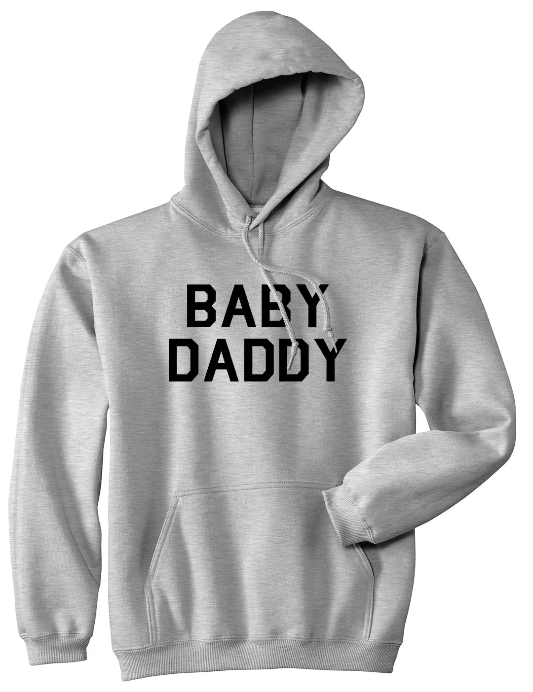 Baby Daddy Funny Fathers Day Mens Pullover Hoodie