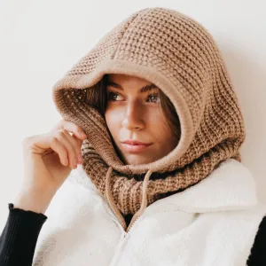 Bailey Balaclava: Taupe