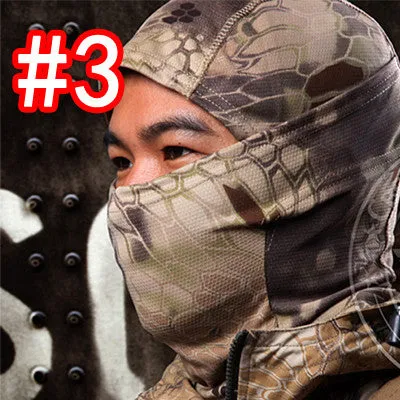 Balaclava Camouflage Tactical Military Motorcycle Helmet Protection Full Face Mask - 23 Variants