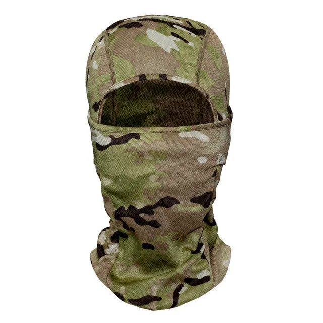 Balaclava Camouflage Tactical Military Motorcycle Helmet Protection Full Face Mask - 23 Variants