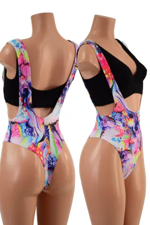 Brazilian Back Suspender Romper in Dreamscape (top sold separately)