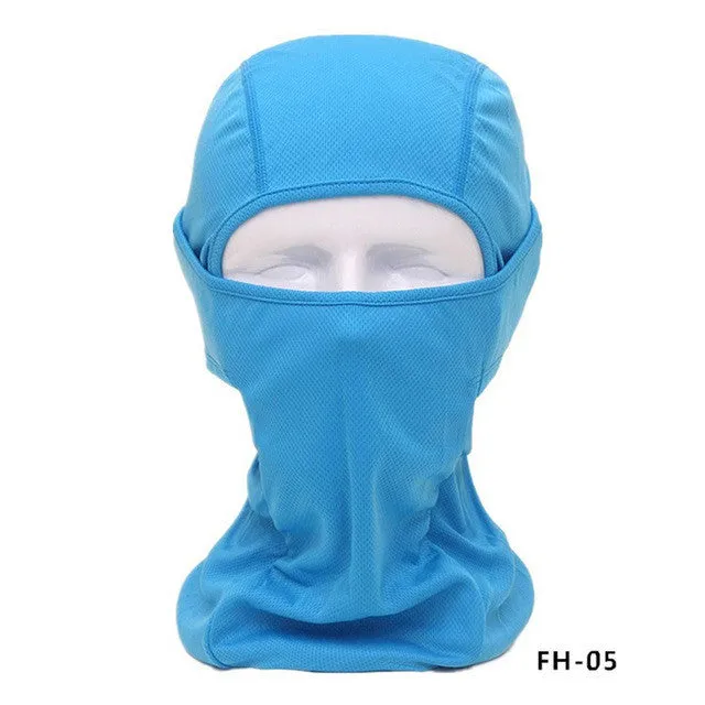 Breathable Balaclava Full Face Masked Hoods Hats - 9 Colours