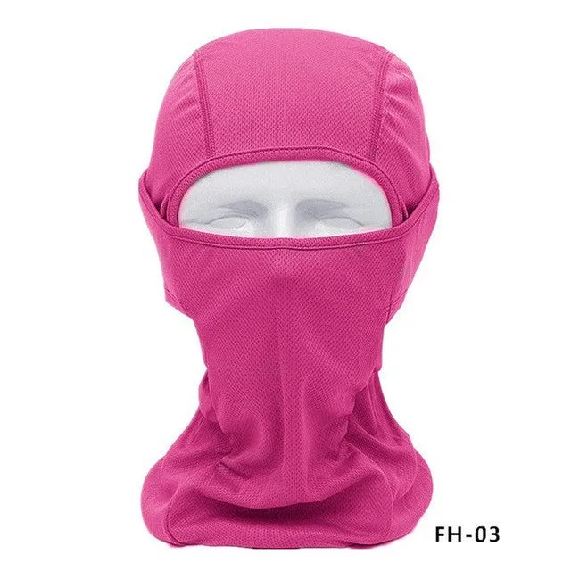 Breathable Balaclava Full Face Masked Hoods Hats - 9 Colours