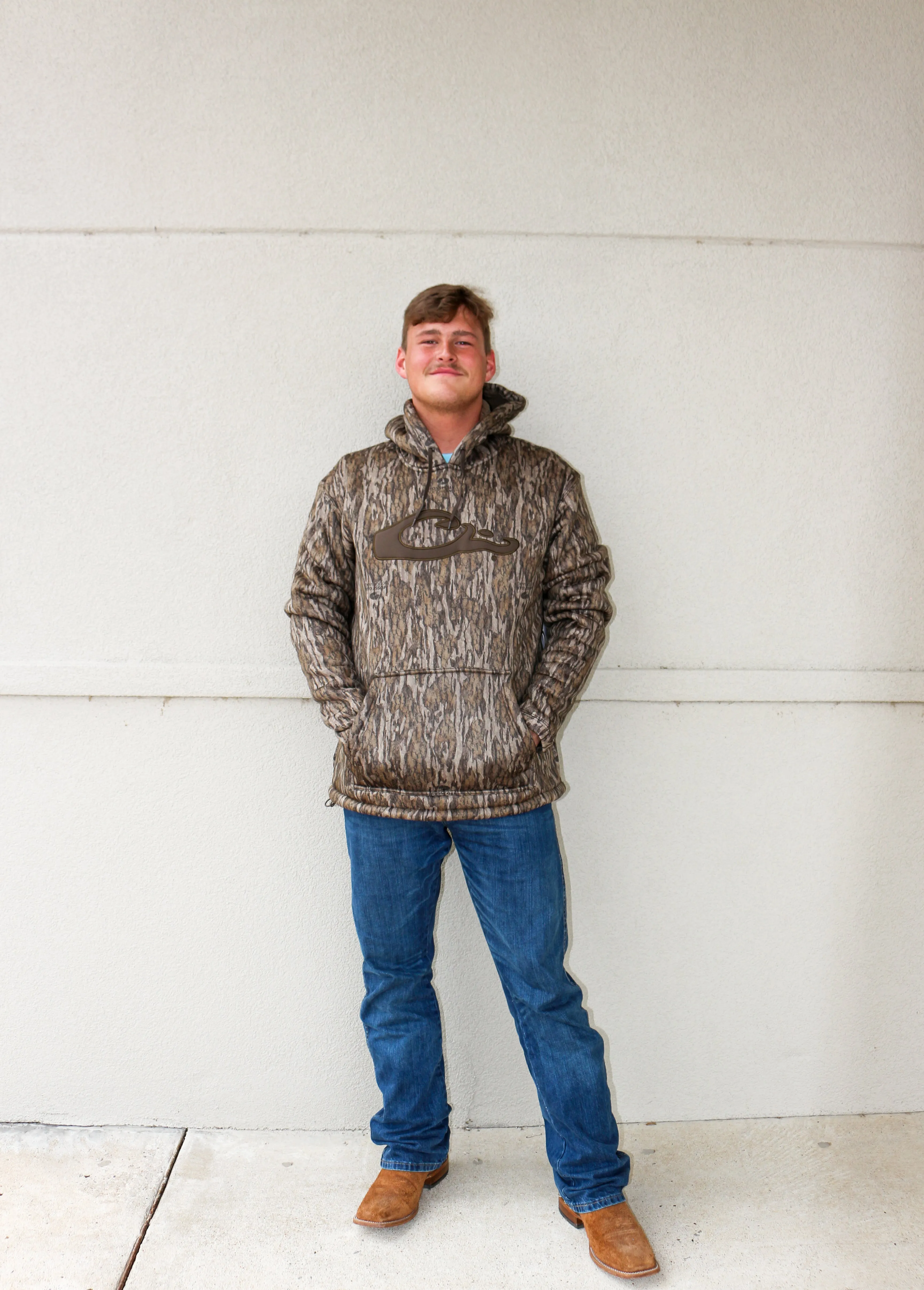 Camo Bottomland LST Silencer Fleece-Lined Hoodie