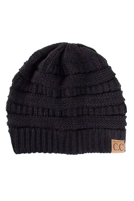 C.C. Beanies Cable Knit Classic Hat