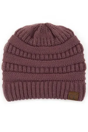 C.C. Beanies Cable Knit Classic Hat