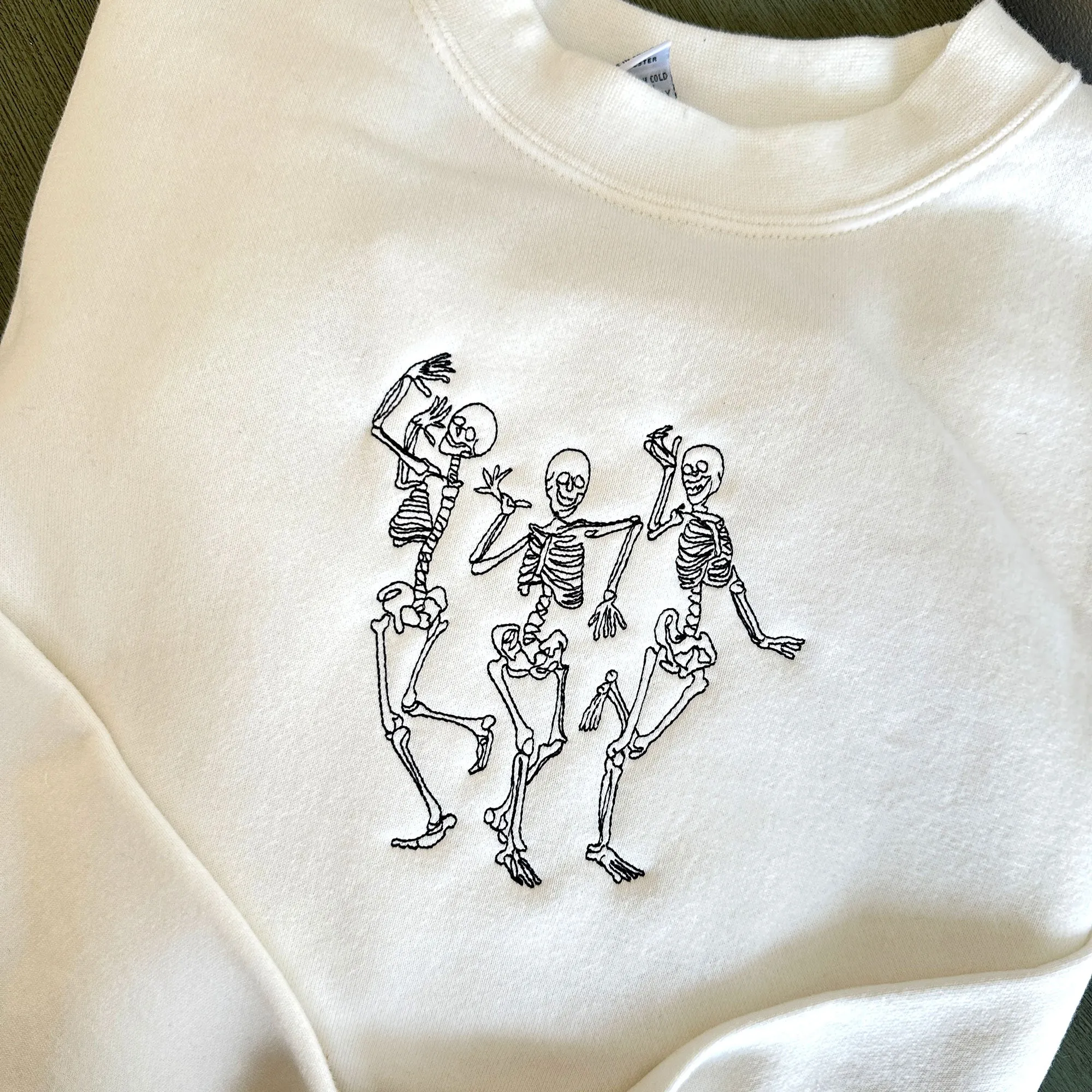 Dancing Skeleton Crewneck