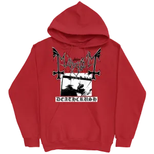 Deathcrush Pullover Hoodie (Red)