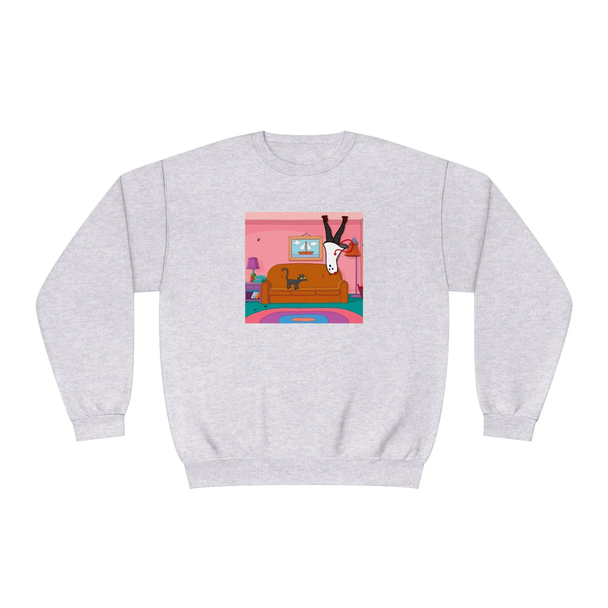 Demons X Doja Cat X Simpsons cartoon sweatshirt