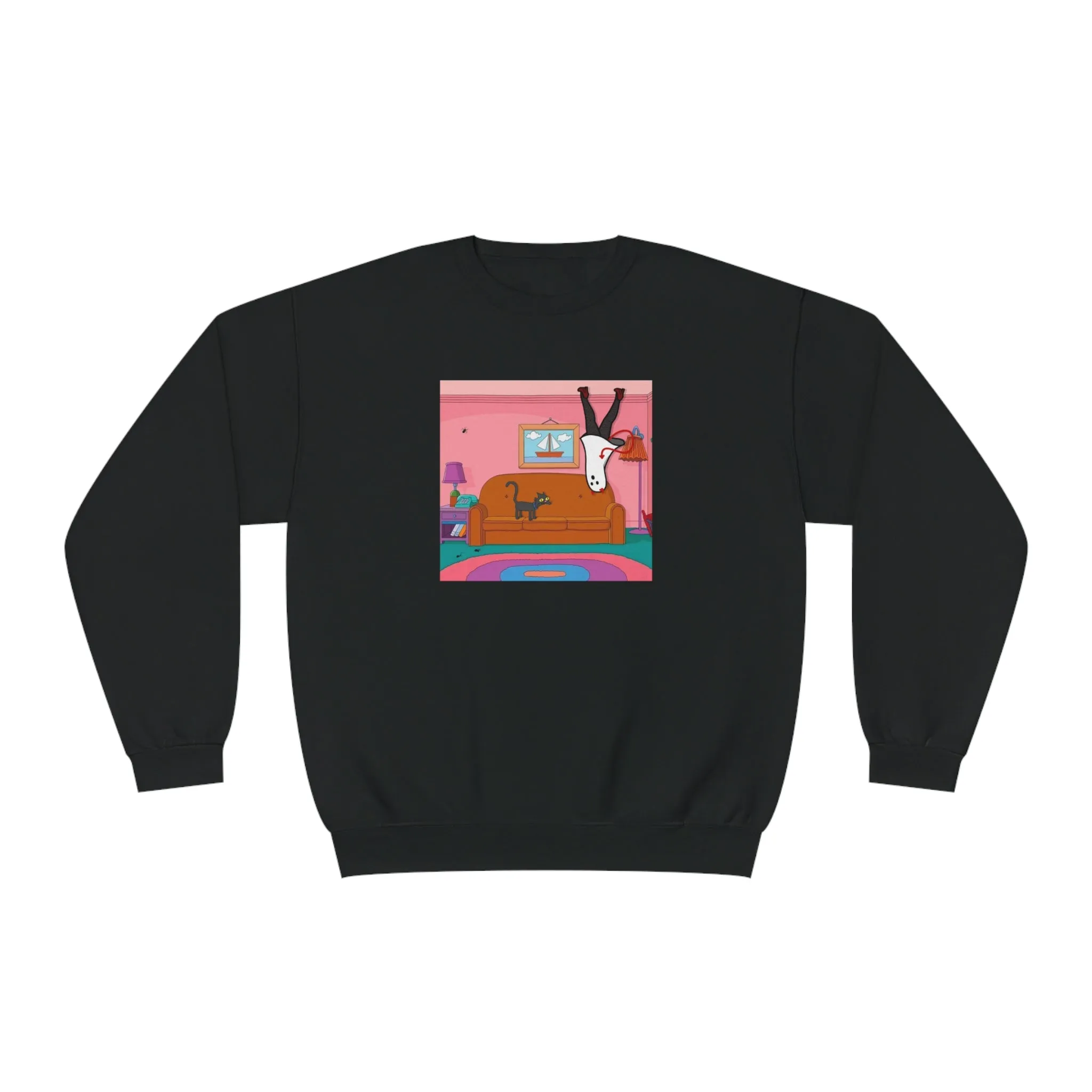 Demons X Doja Cat X Simpsons cartoon sweatshirt