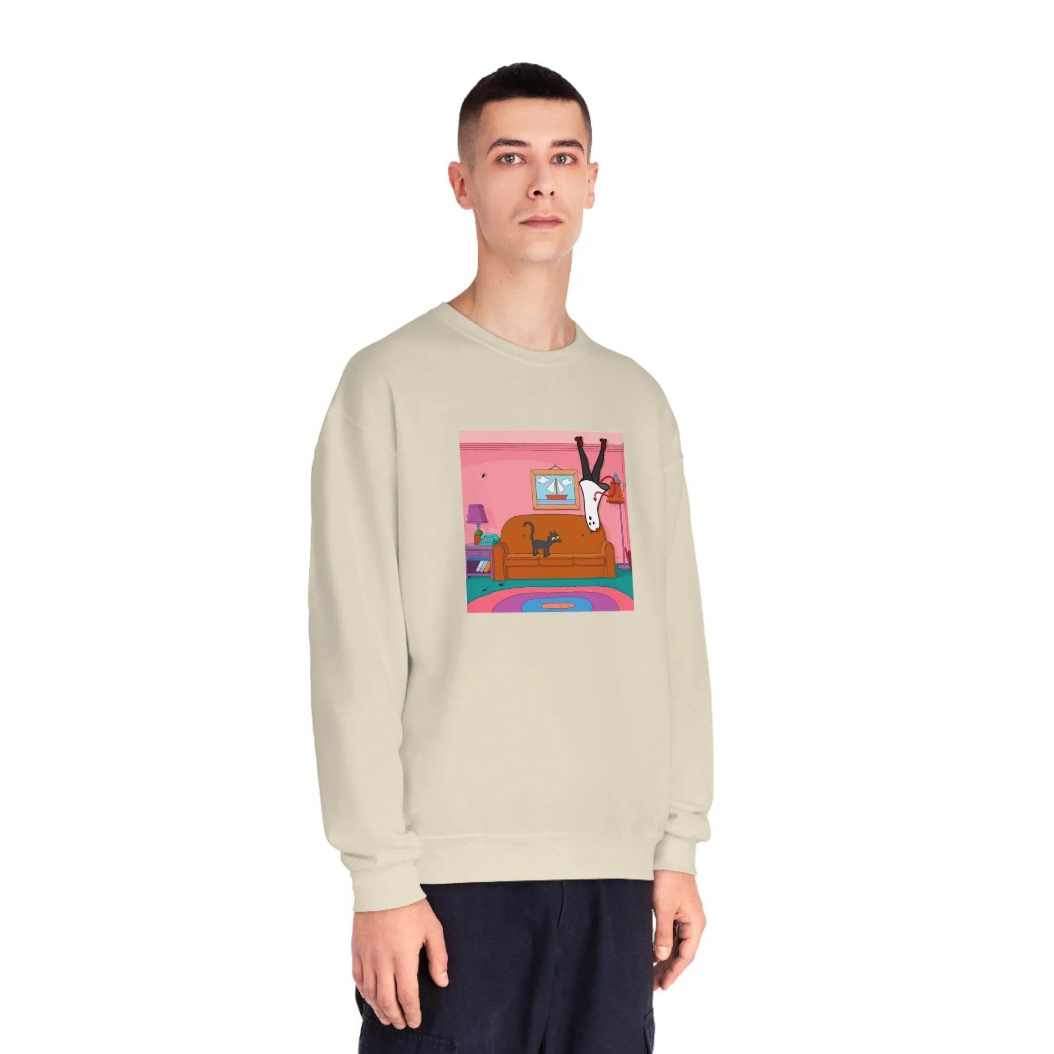 Demons X Doja Cat X Simpsons cartoon sweatshirt