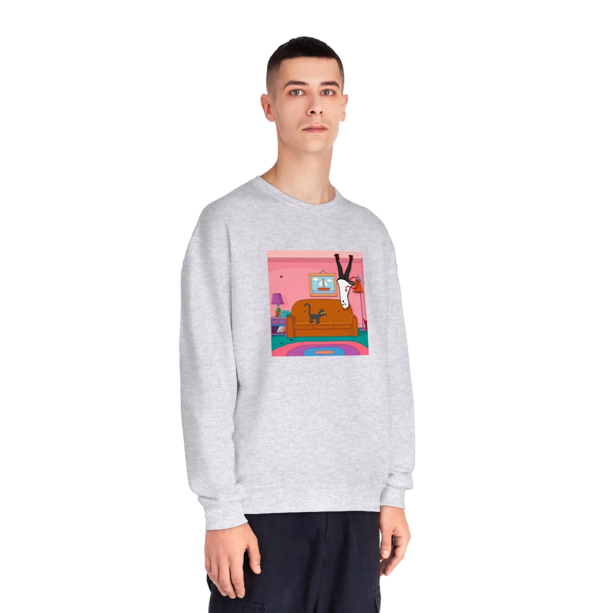 Demons X Doja Cat X Simpsons cartoon sweatshirt