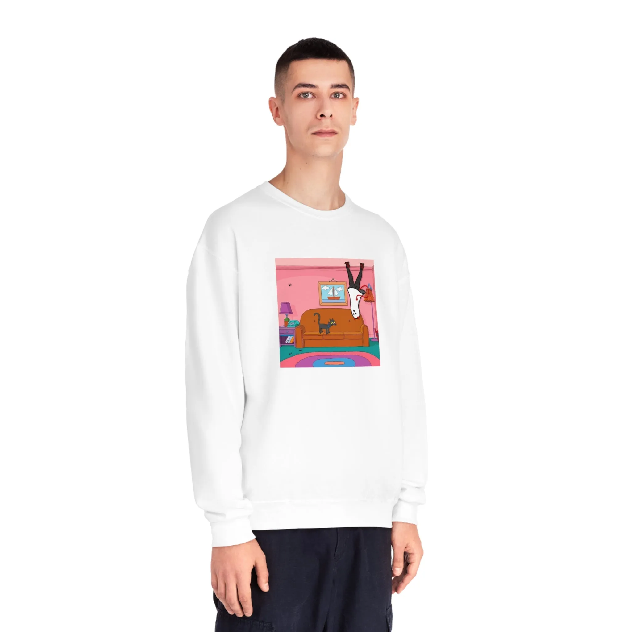 Demons X Doja Cat X Simpsons cartoon sweatshirt