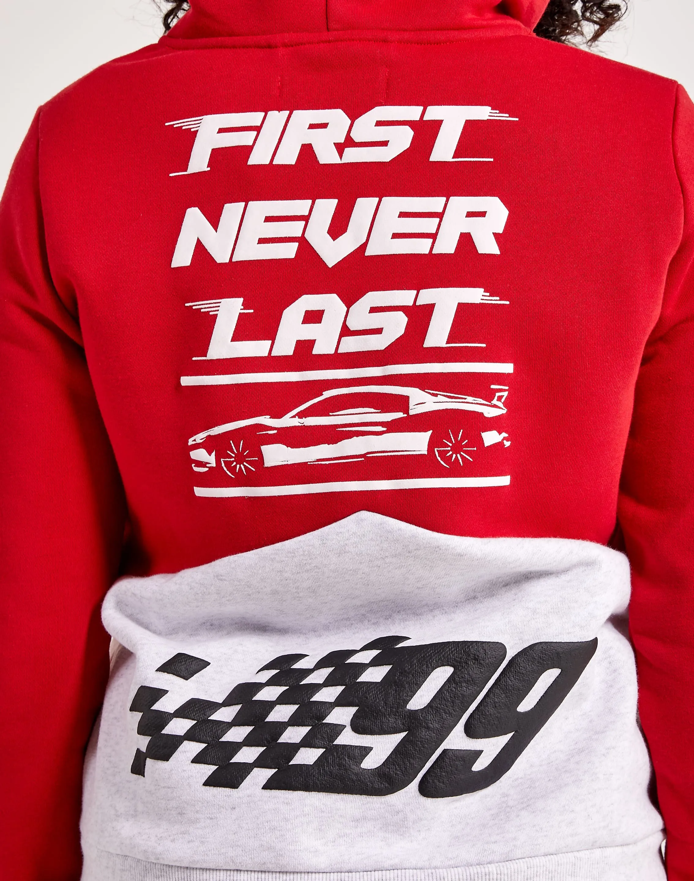 First Row Moto Fleece Pullover Hoodie