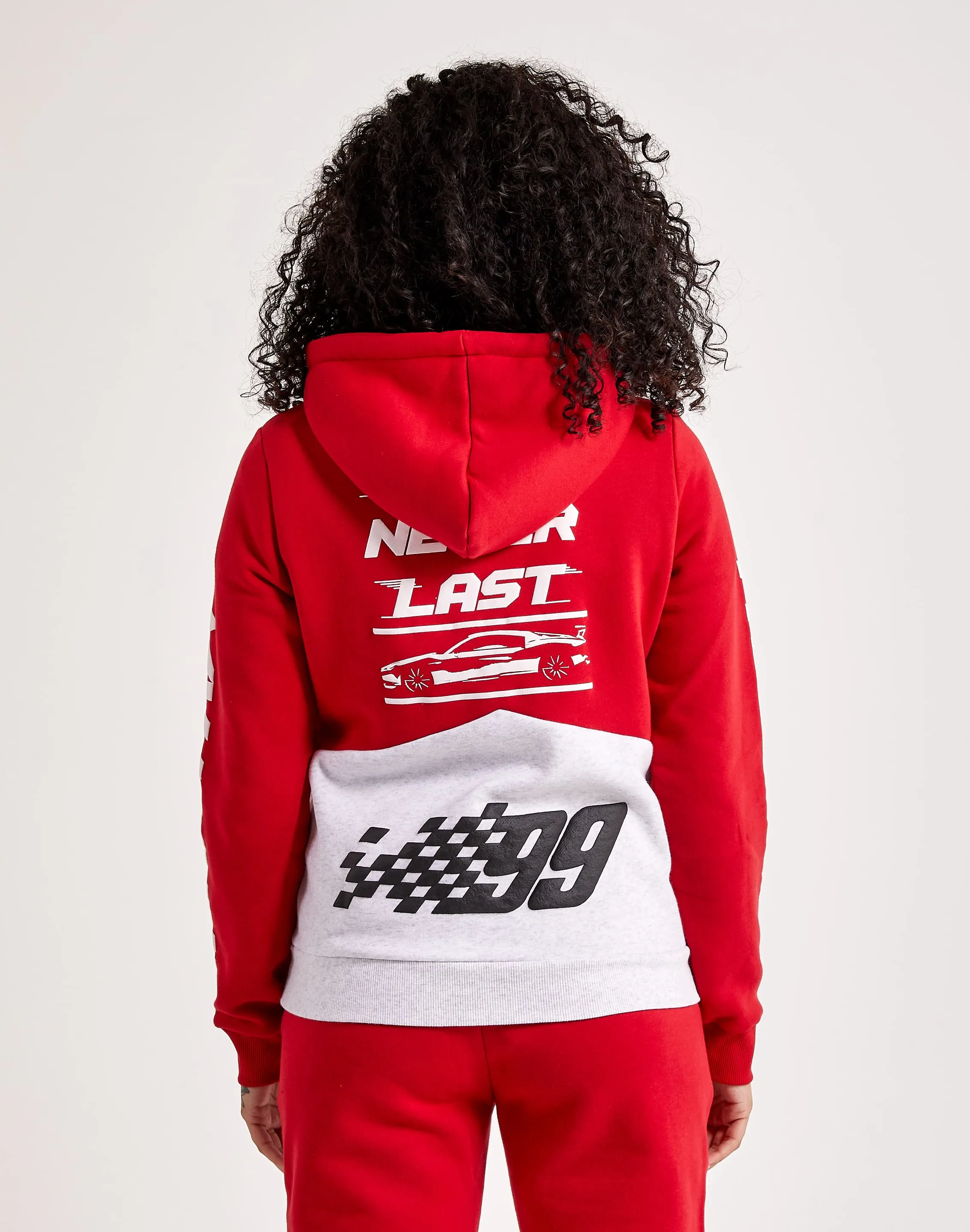 First Row Moto Fleece Pullover Hoodie