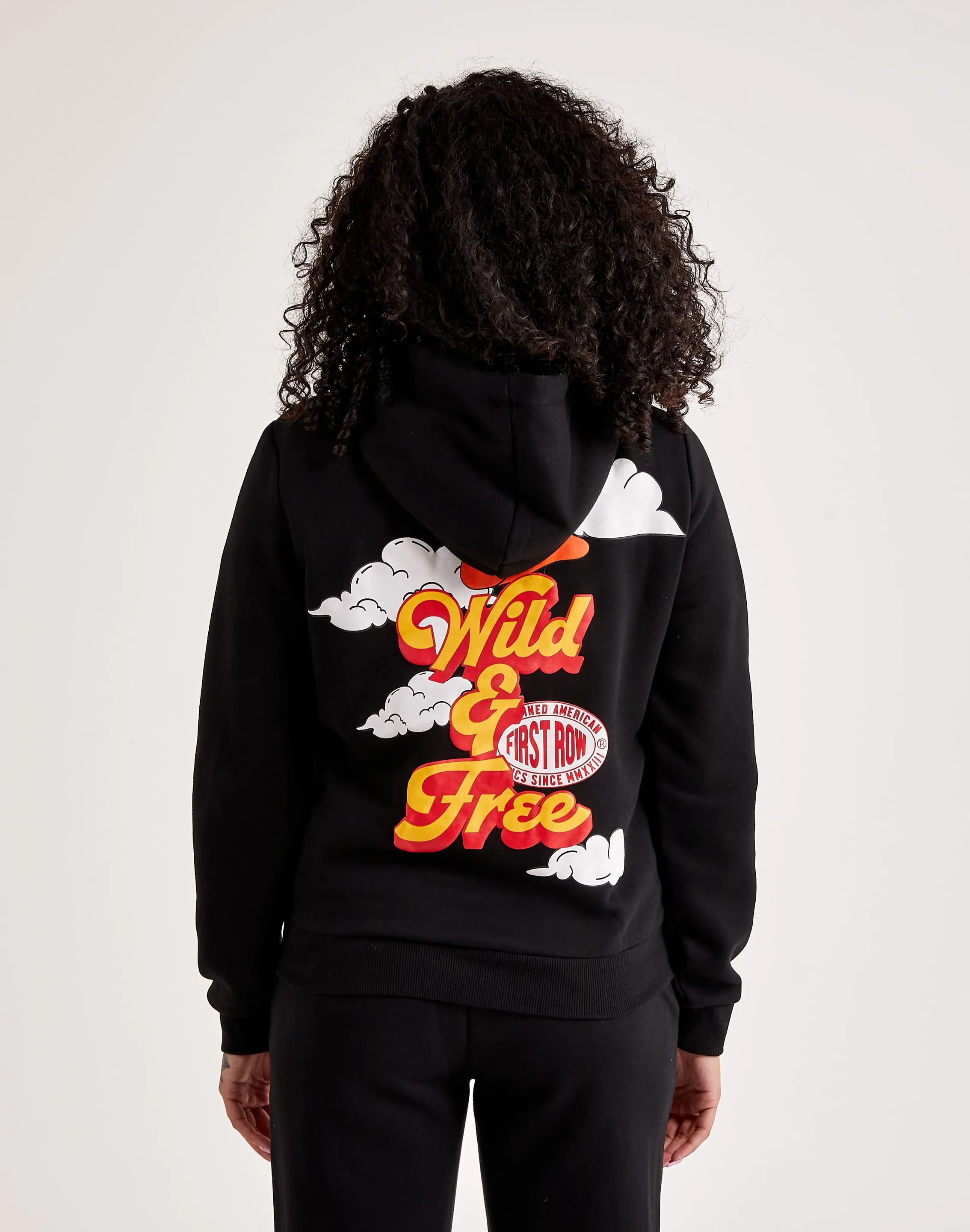 First Row Wild & Free Fleece Pullover Hoodie