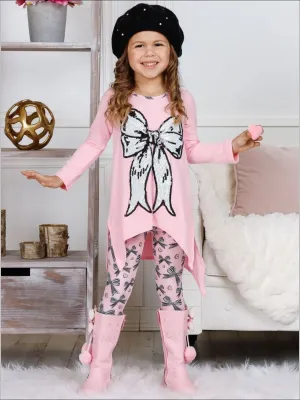 Girls She's A Real Keeper Tunic and Legging Set