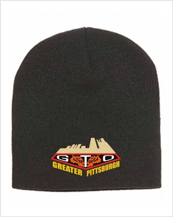 GREATER PITTSBURGH GTO CLUB Embroidered Beanie Winter Cap