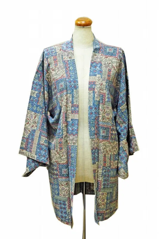 ha0054 haori - haorijJacket -   Japanese vintage jacket silk