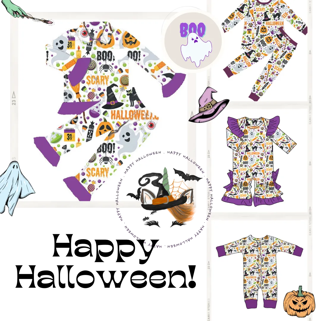 Halloween Baby Romper