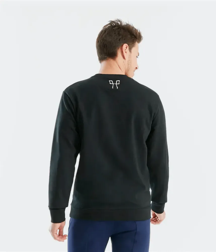 Horse Pilot Men's Team Sweatshirt - Black