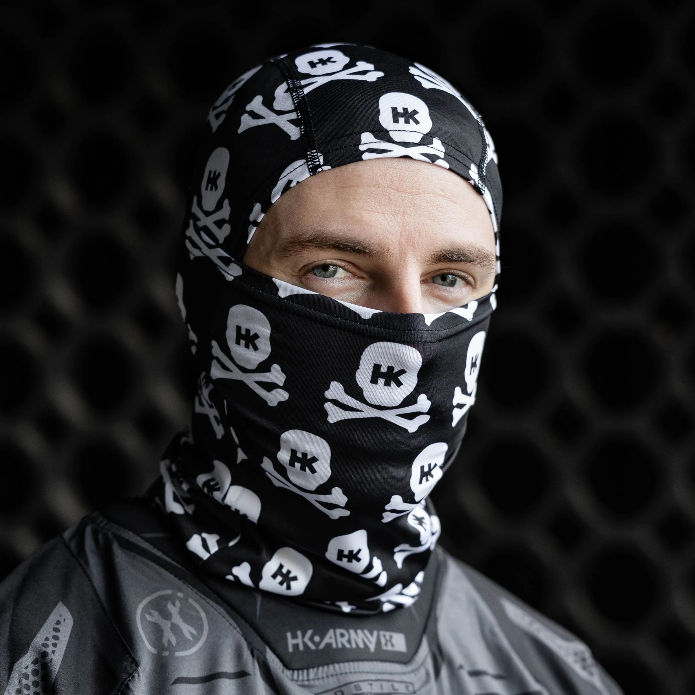 Hostile Balaclava - Skulls Black