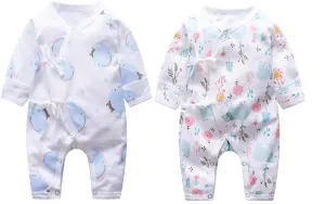 Infant Romper Combo-Baby Whale & Baby Bear [Jabla Style]