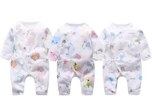 Infant Romper Combo- Happy Elephant - Sweet Kitty -Teddy [Jabla Style]