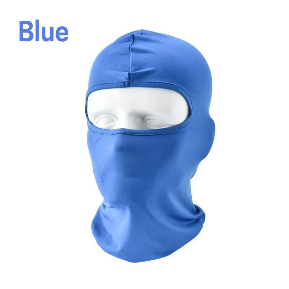 JJYY Outdoor Sports Balaclava Mask Windproof Full Face Neck milk silk Cotton Ninja Headgear Hat Riding Hiking Cycling cap