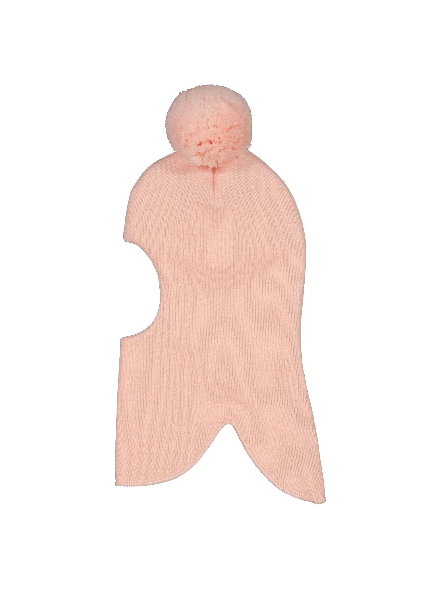 Kids' Pompom Balaclava Blush Pink