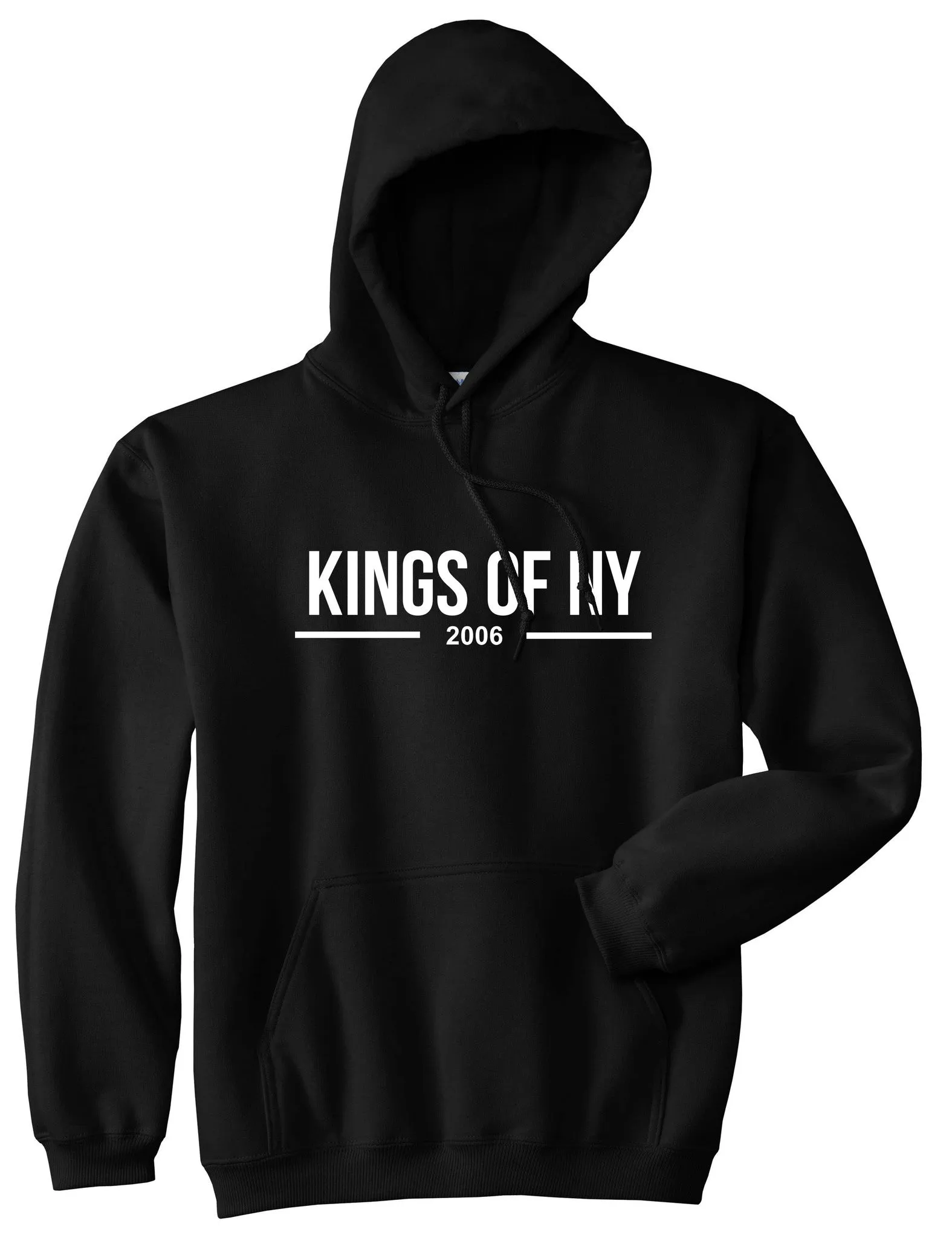 Kings Of NY 2006 Logo Lines Boys Kids Pullover Hoodie Hoody