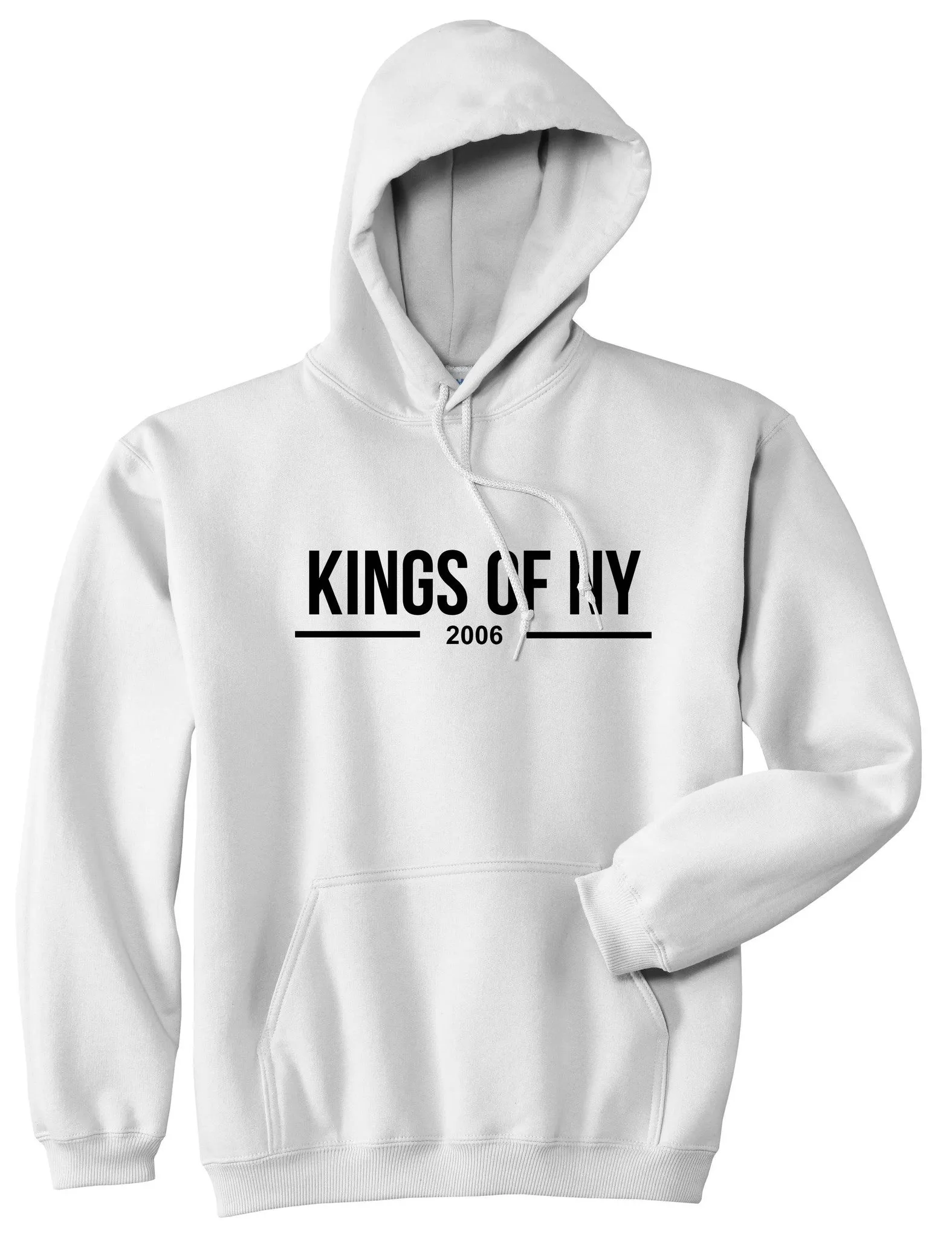 Kings Of NY 2006 Logo Lines Boys Kids Pullover Hoodie Hoody