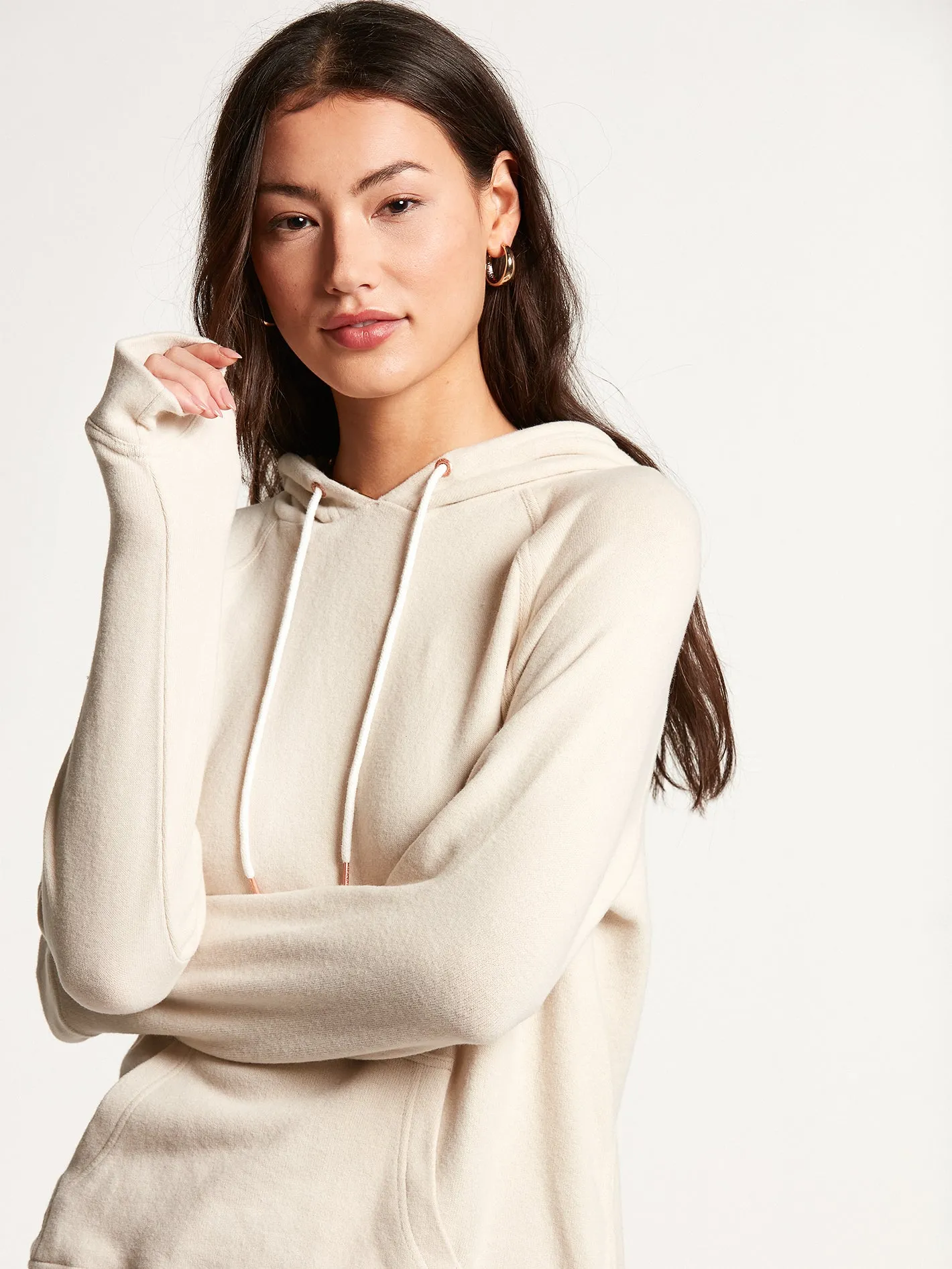 Lived In Lounge Hoodie - Cream