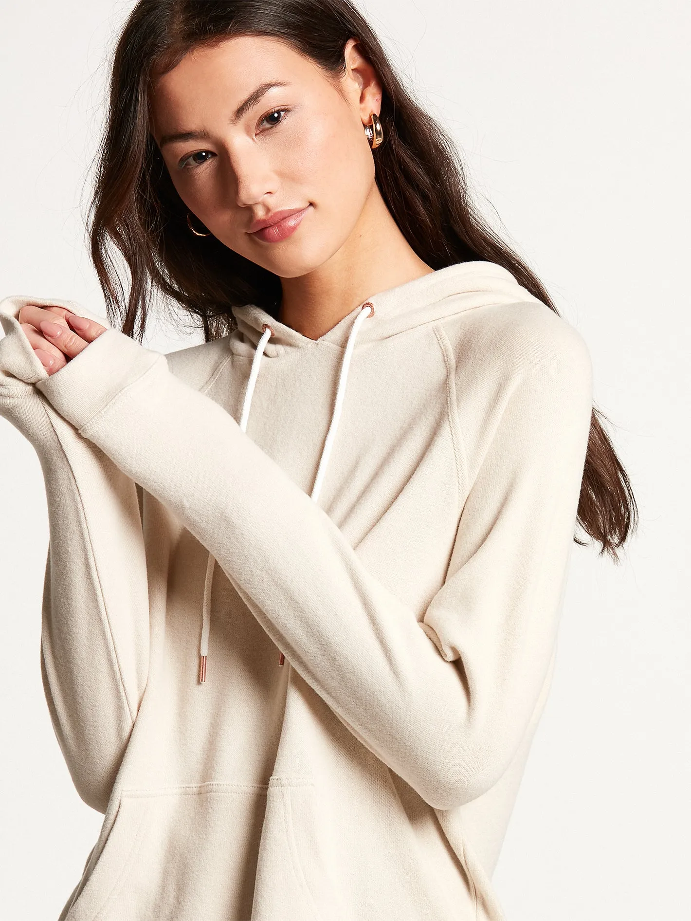 Lived In Lounge Hoodie - Cream