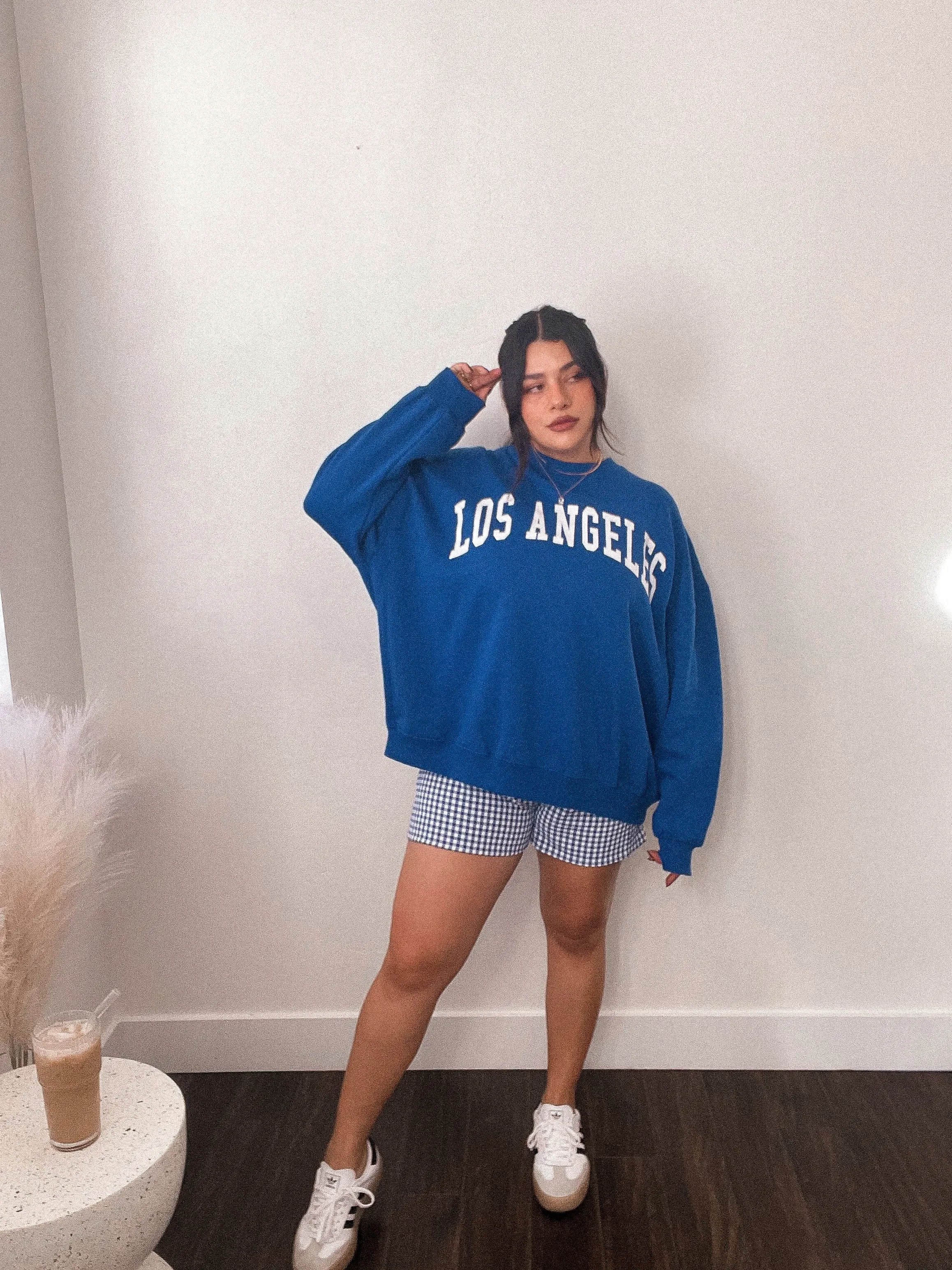 Los Angeles Oversized Crewneck Sweater