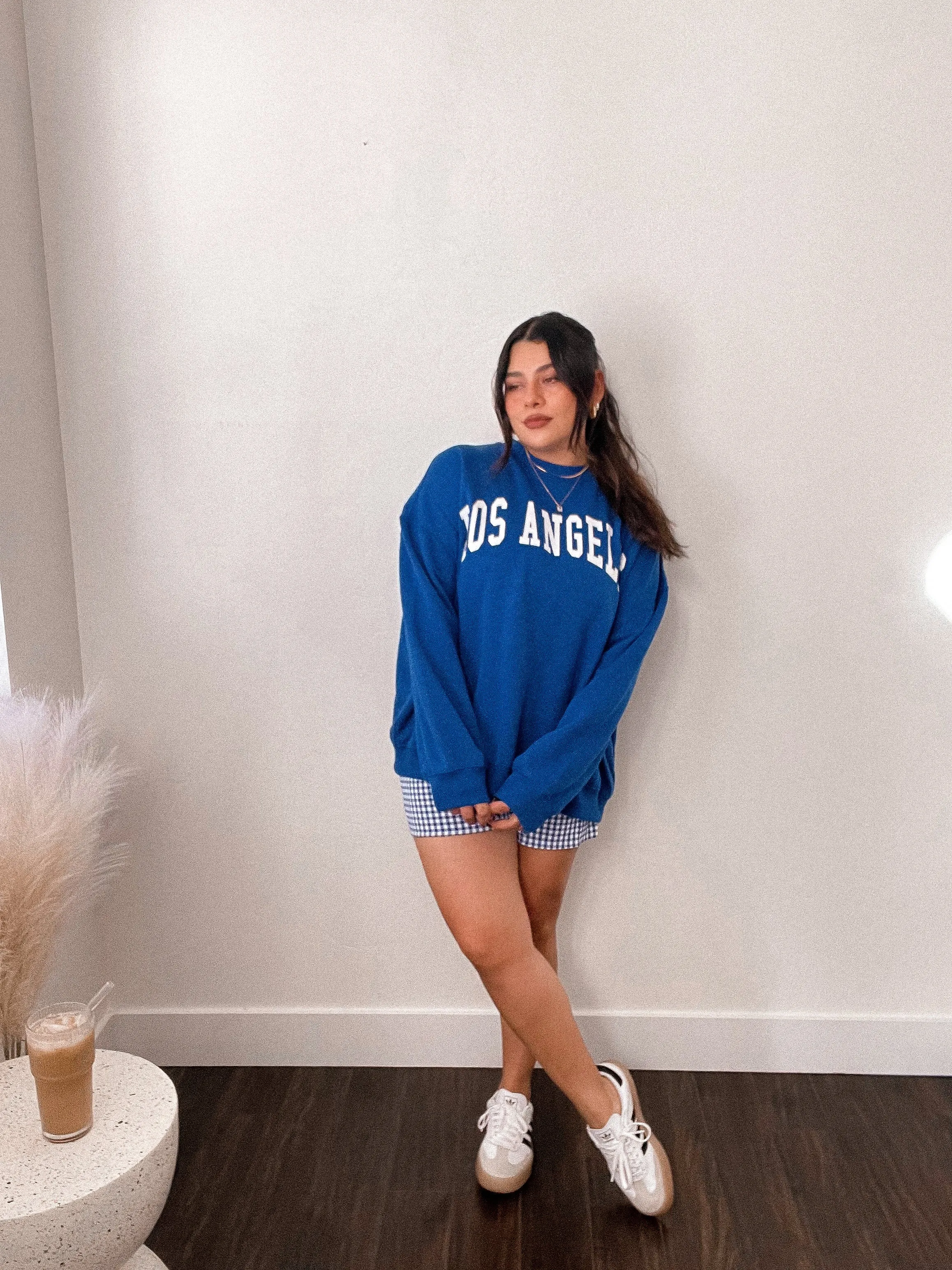 Los Angeles Oversized Crewneck Sweater