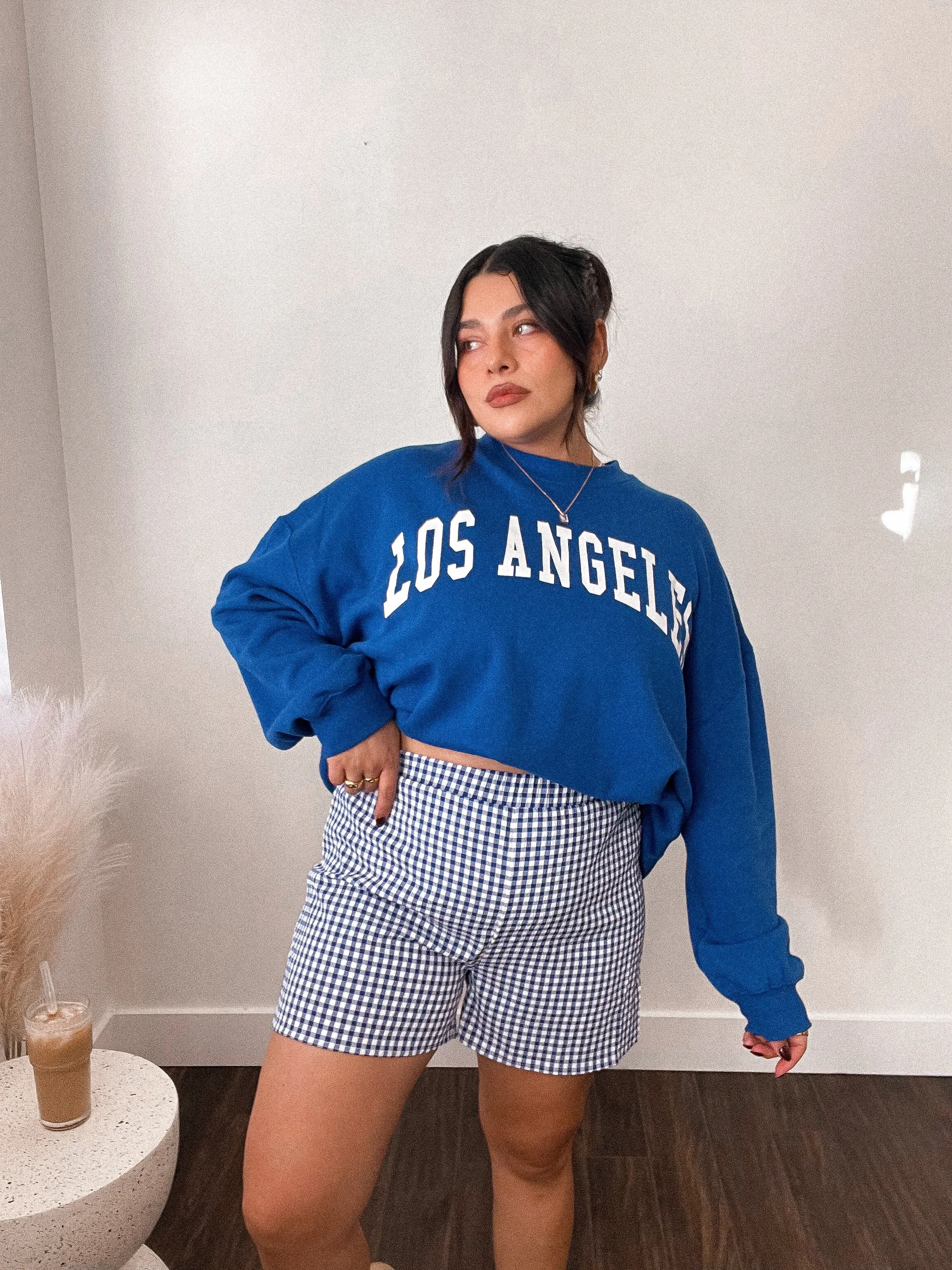 Los Angeles Oversized Crewneck Sweater