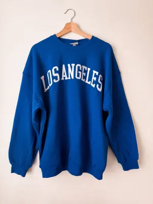 Los Angeles Oversized Crewneck Sweater