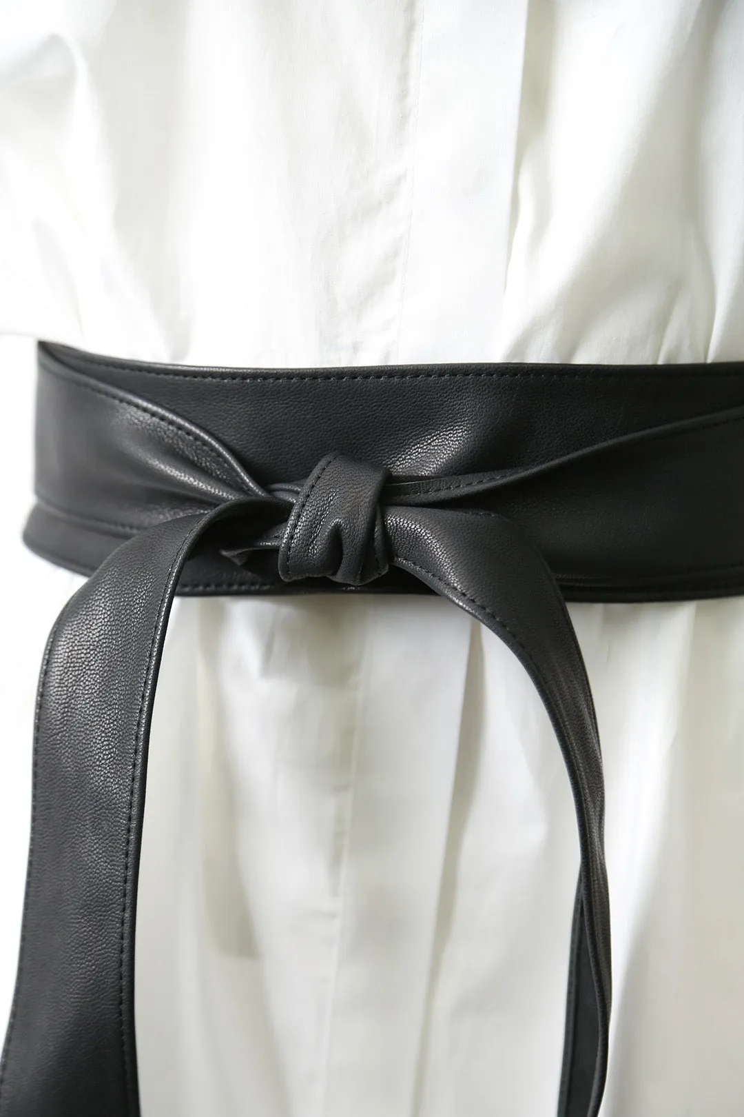 MATINO KIMONO BELT IN LEATHER OR SUEDE