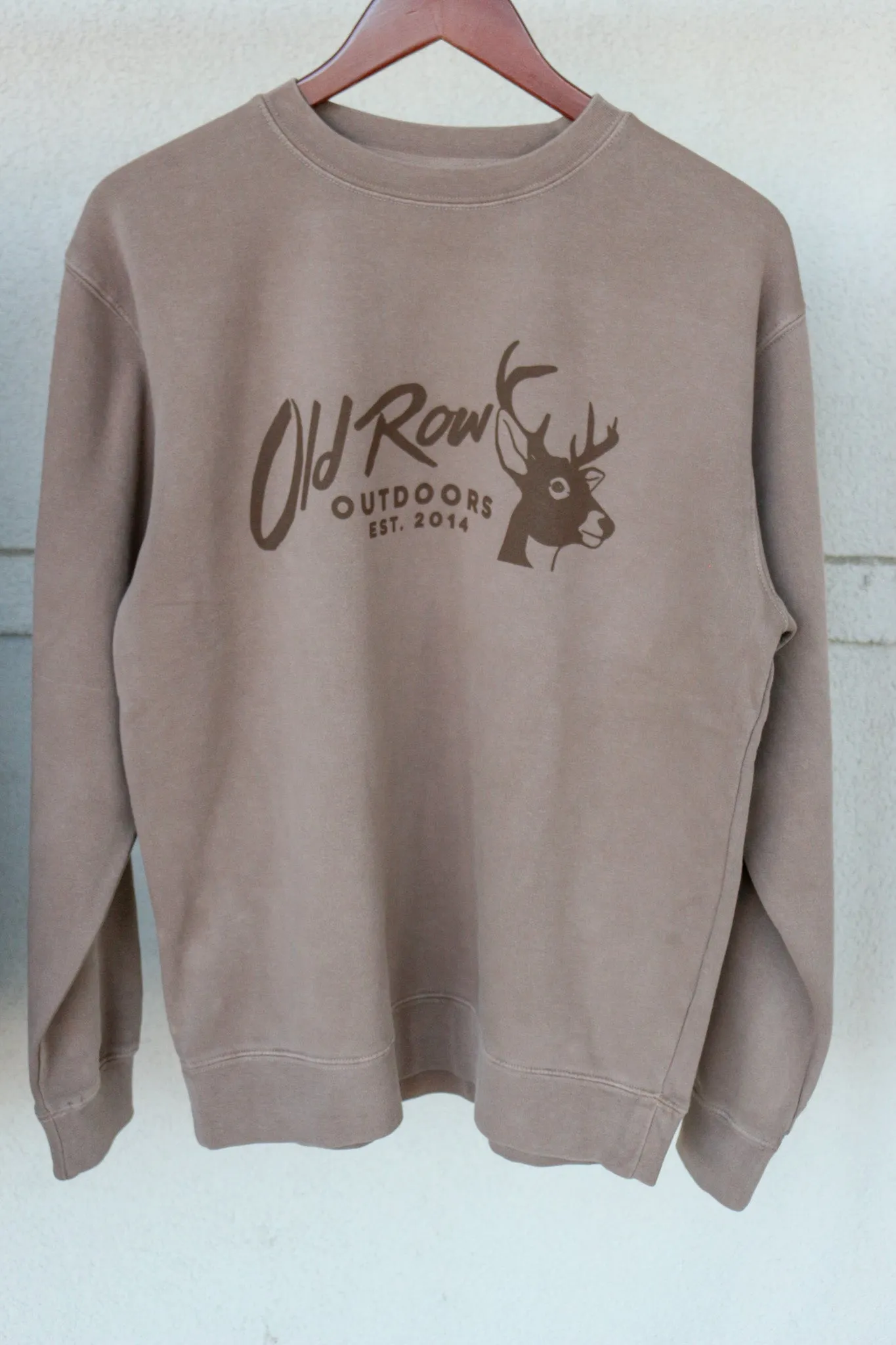 Men's Old Row Brown Buck Sweatshirt