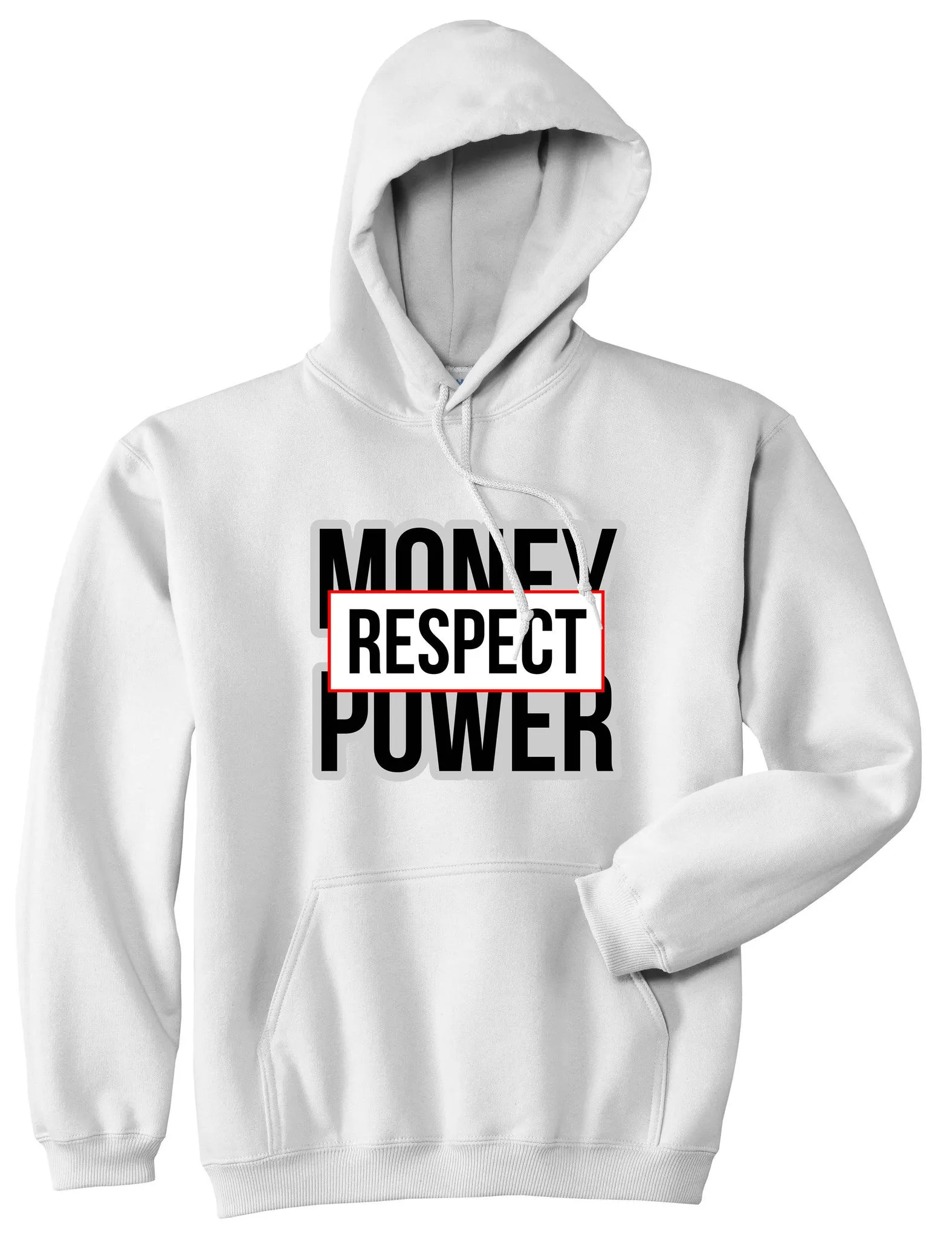 Money Power Respect Boys Kids Pullover Hoodie Hoody