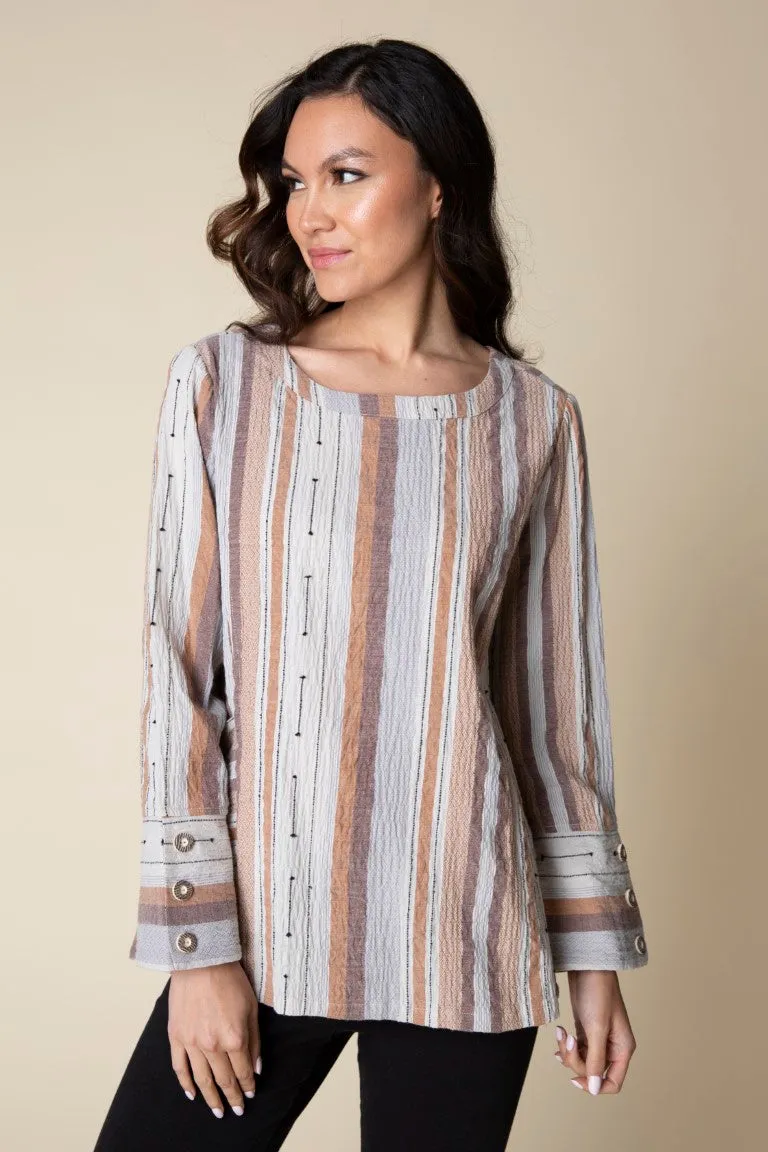 Peruvian Stripe Pocket Tunic