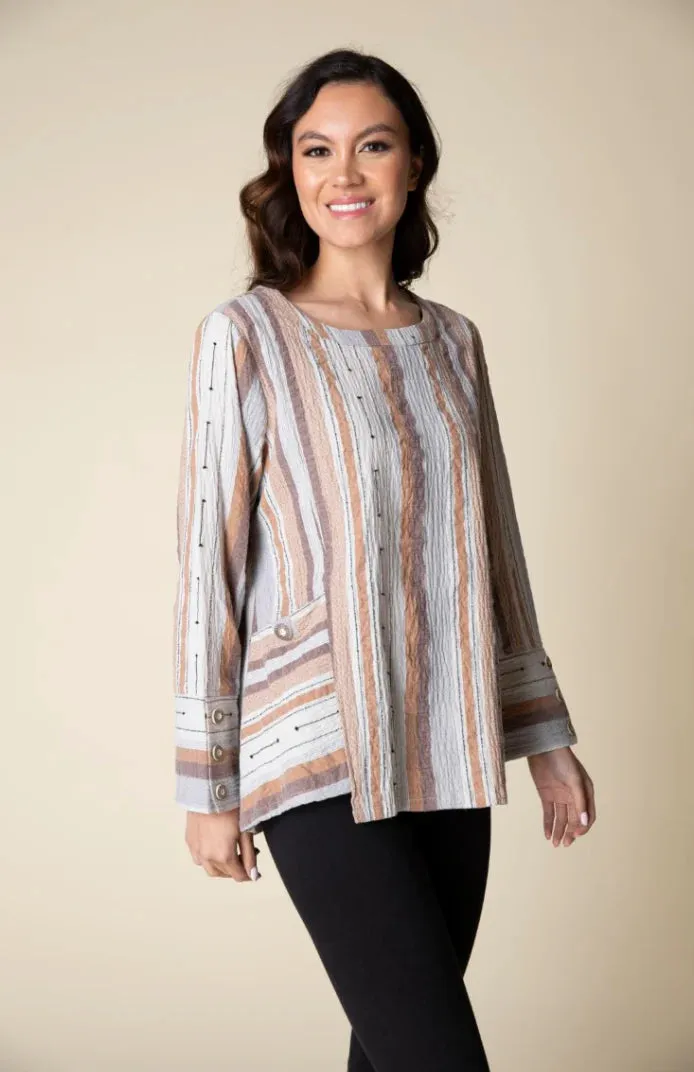 Peruvian Stripe Pocket Tunic