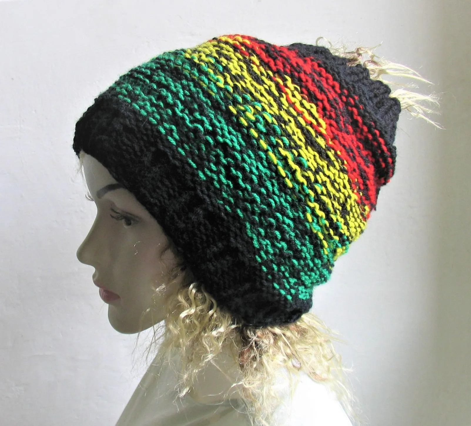 Rasta Unisex Head band / Dread tub