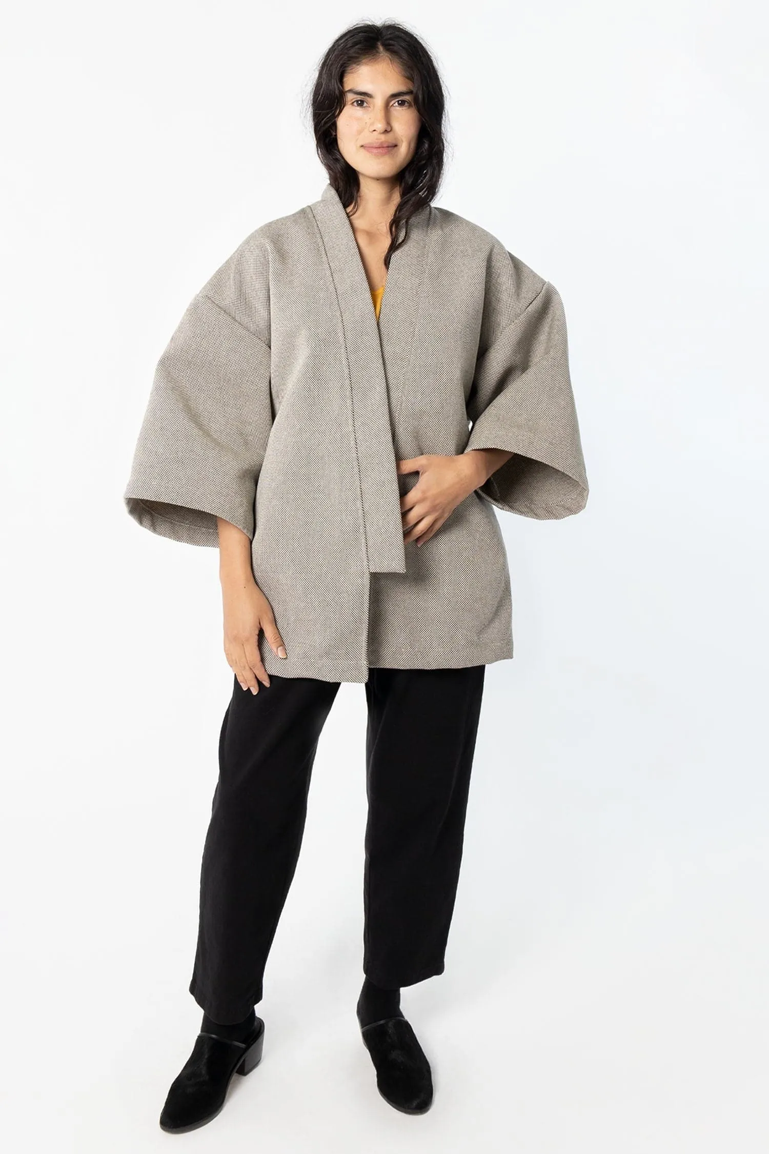 RUPH01 - Jacquard Kimono Jacket