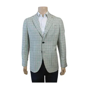 Sartorio Sport Coat - Green & Grey Check