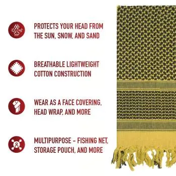 Shemagh Tactical Desert Keffiyeh Scarf