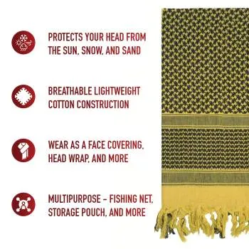 Shemagh Tactical Desert Keffiyeh Scarf