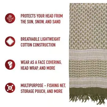 Shemagh Tactical Desert Keffiyeh Scarf